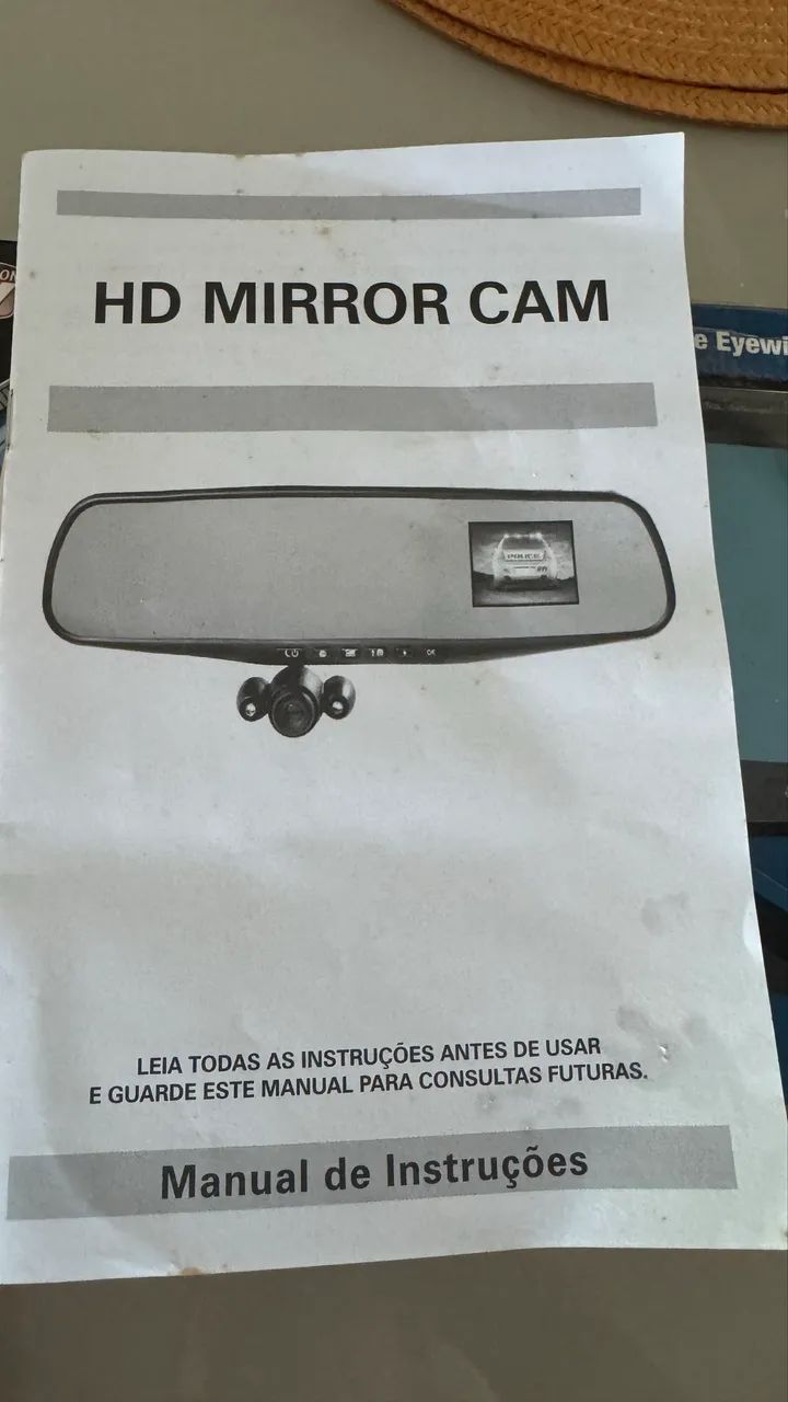 Retrovisor com câmera. Interna ou externa  - Foto 2