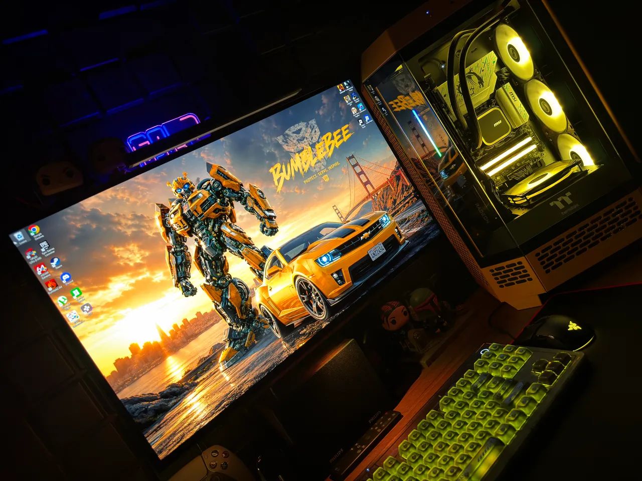 PC GAMER RX9060XT 32GB RAM DDR5 1TB SSD - Foto 2