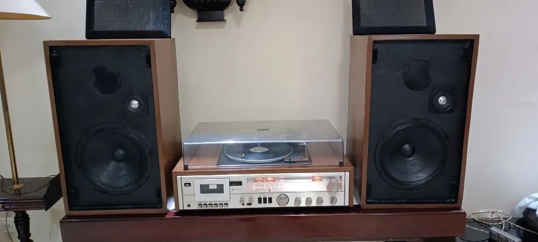 3x1 sanyo gxt 4545k raridade conservado - Antiguidades - Sacomã