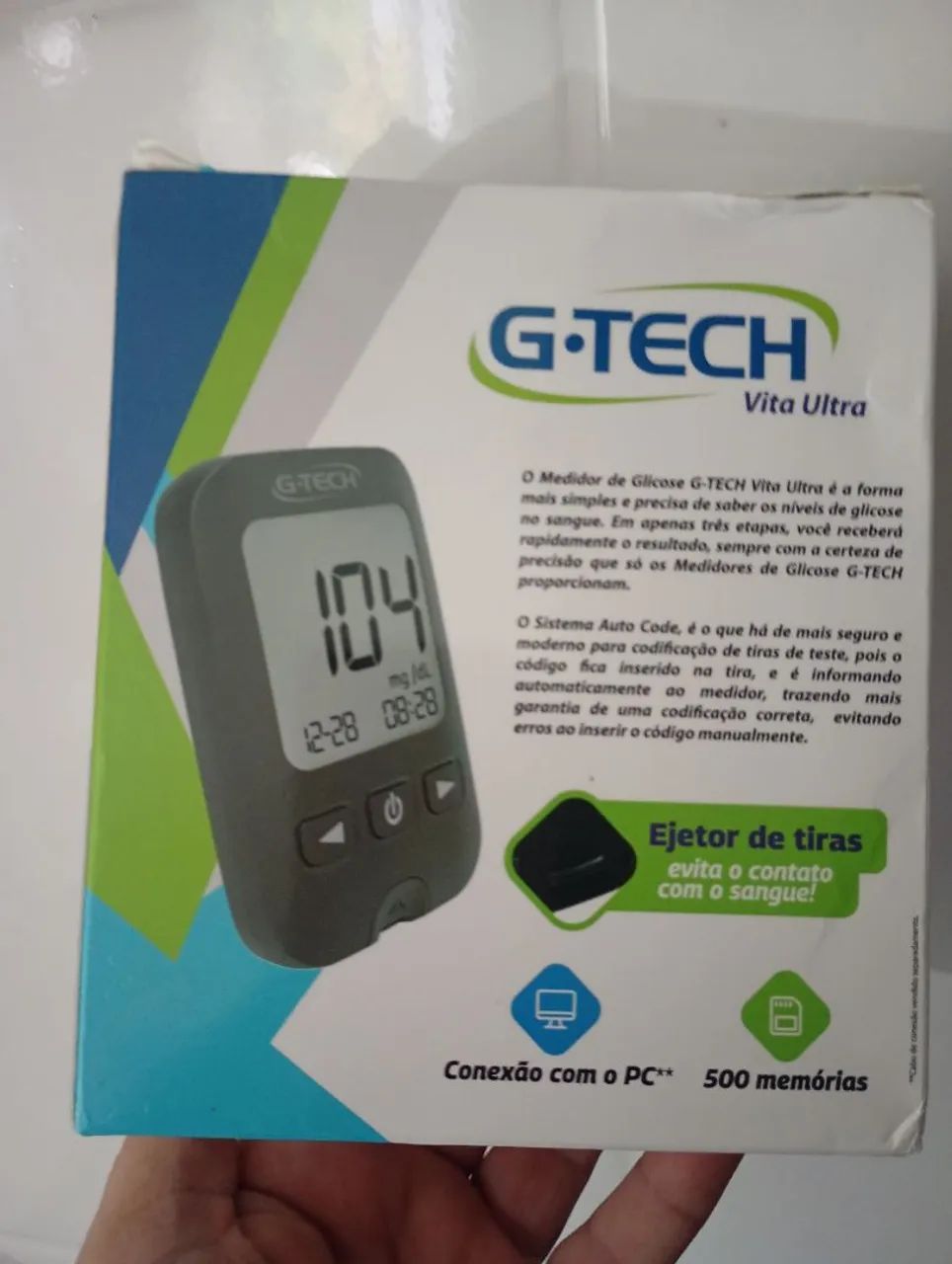 Medidor de glicose no sangue novo - Foto 5