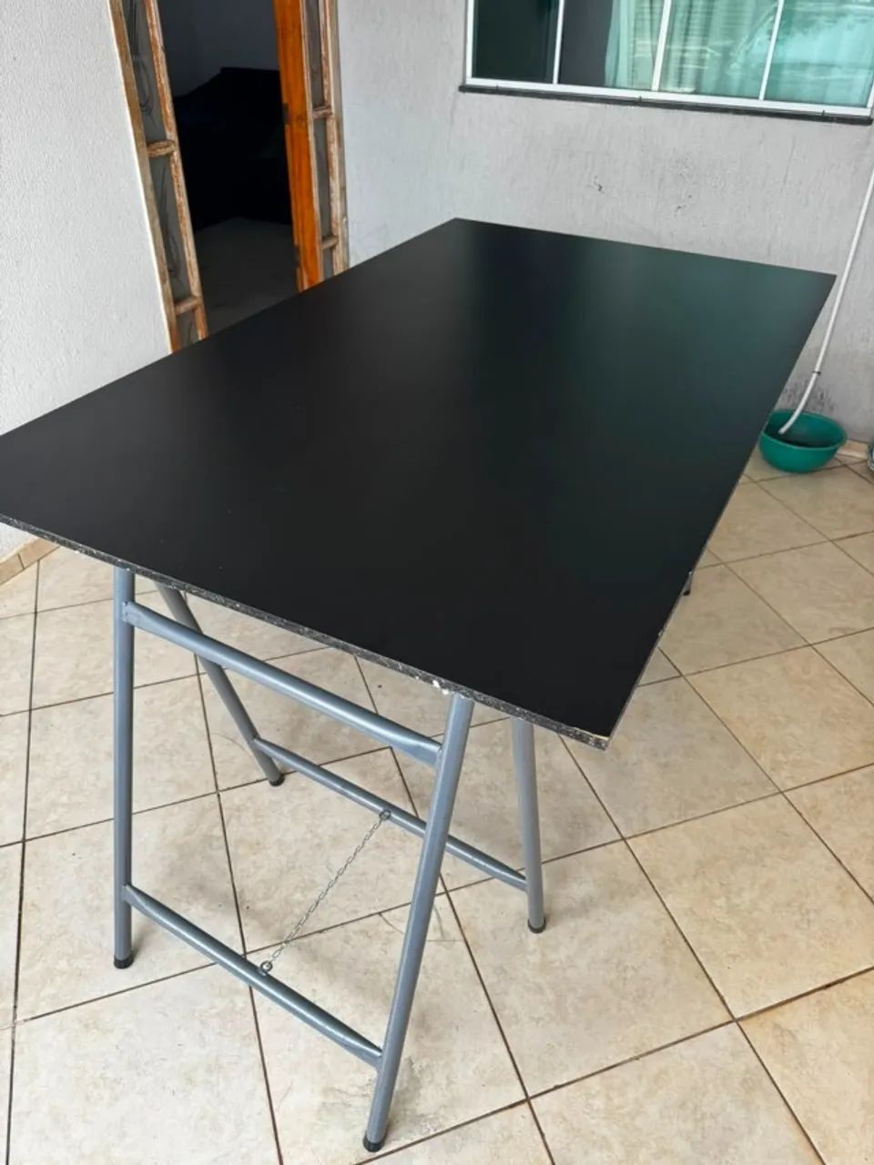 2 cavaletes e 1 placa mdf  - Foto 4