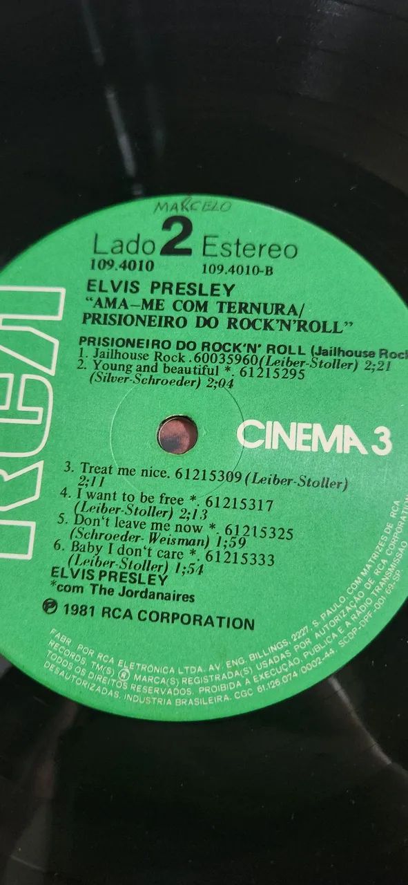 Disco vinil ELVIS PRESLEY "O PRISSIONEIRO DO ROCK N ROLL" lp - Foto 5