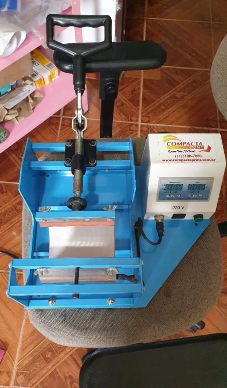 Máquina de prensar e máquina de caneca  - Foto 3