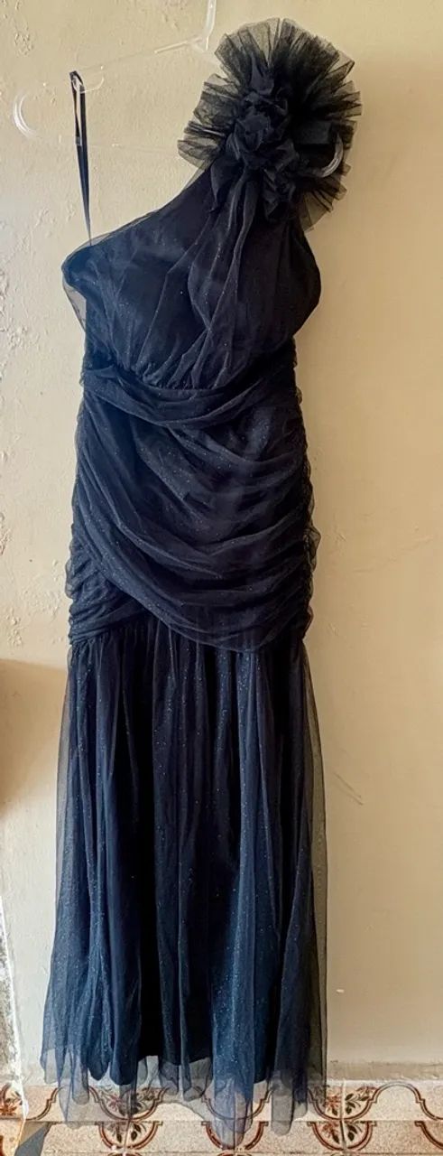Vestido longo de festa 