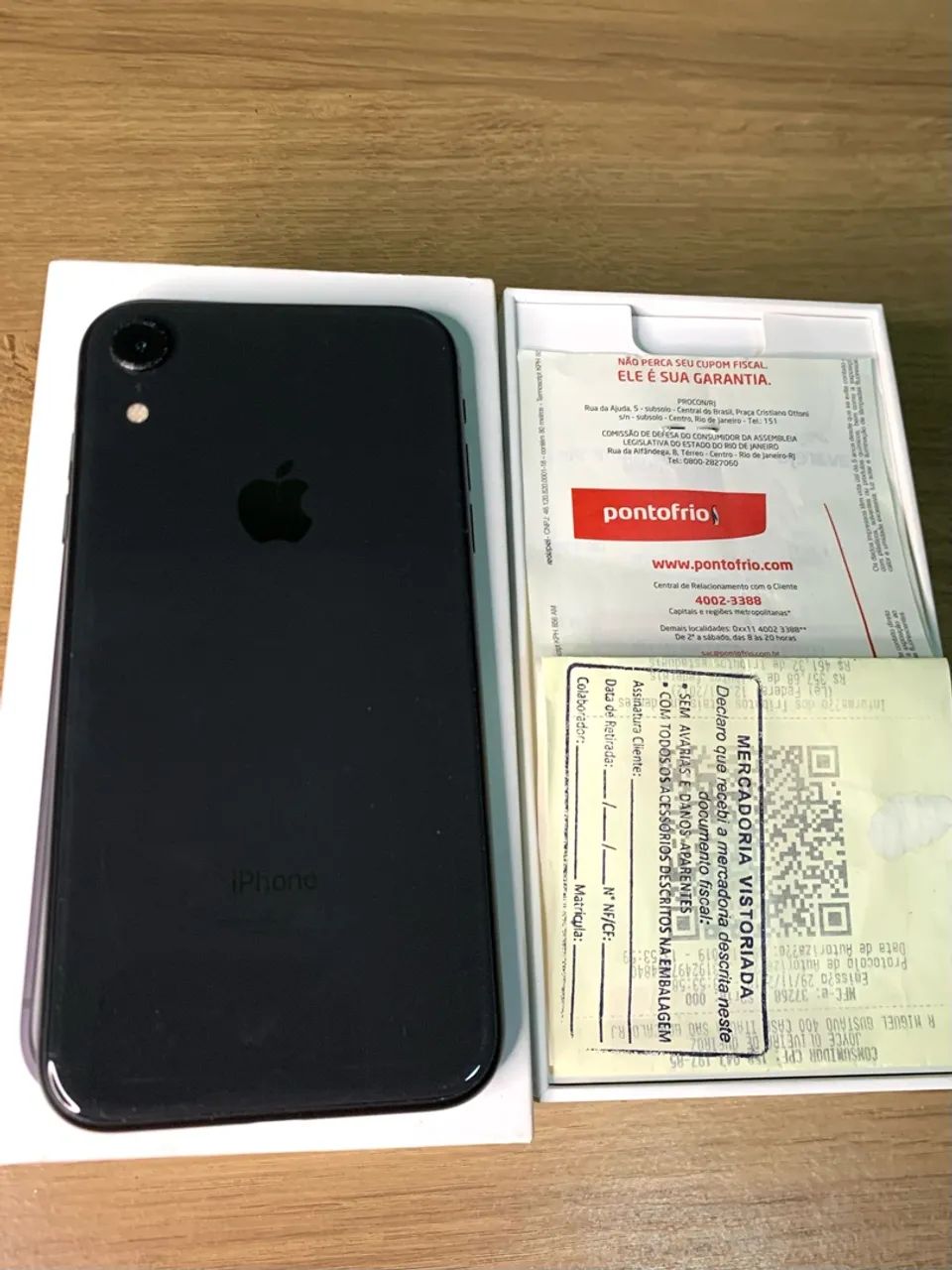 IPhone XR impecável com caixa e nota fiscal  - Foto 2