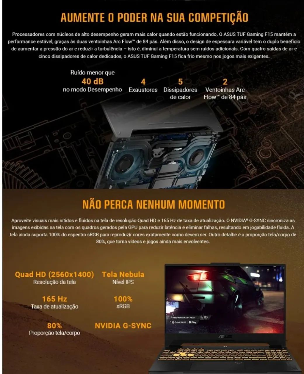 Notebook ASUS TUF Gaming F15 - Foto 2