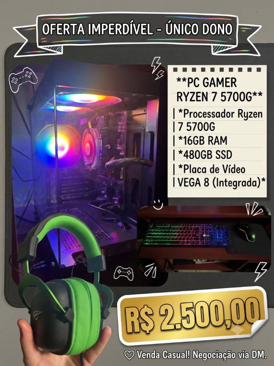 COMPUTADOR (PC) GAMER