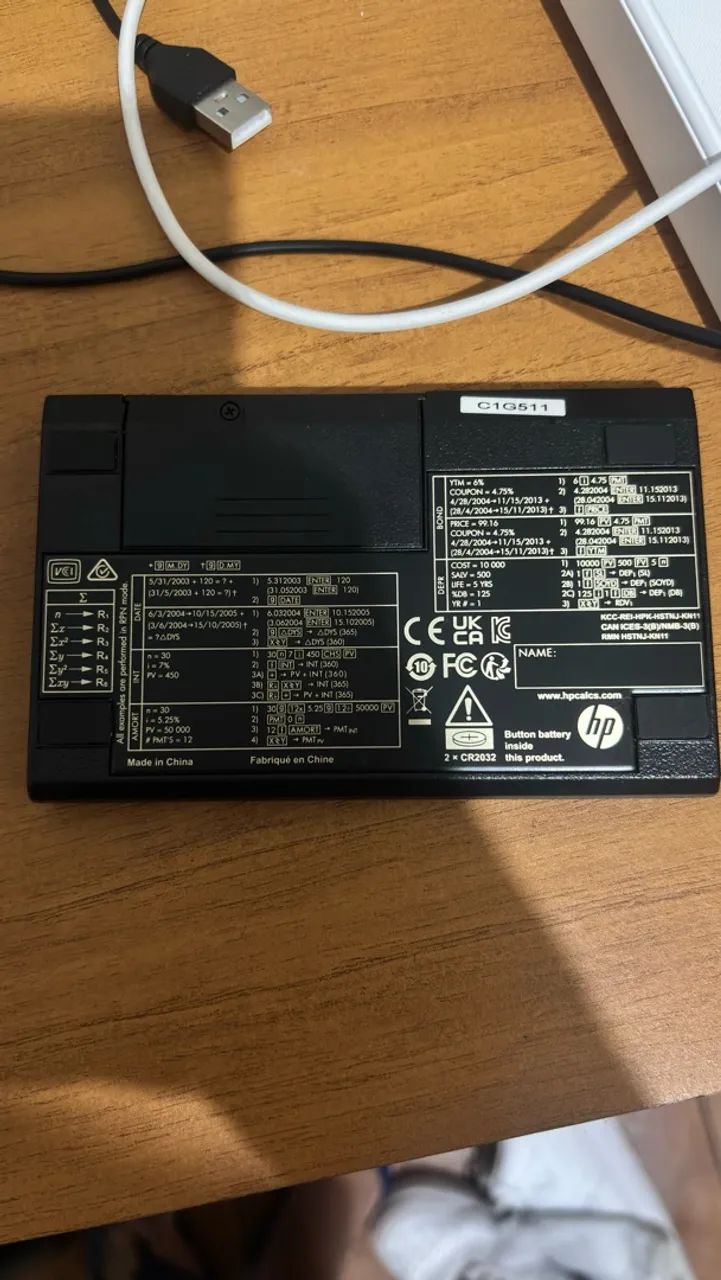Calculadora Hp 12c Financeira - Foto 2