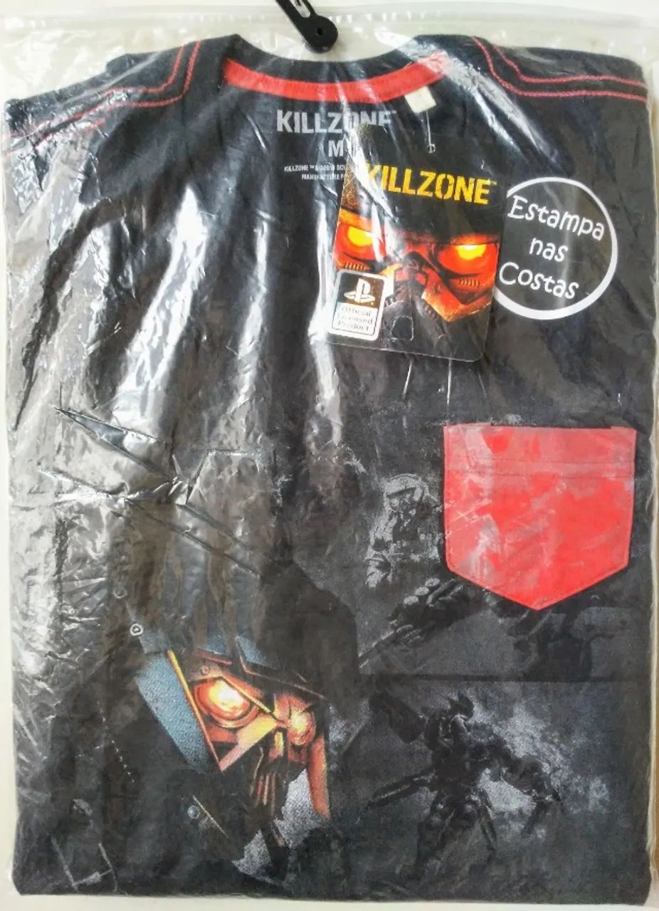 camisa nova playstation 