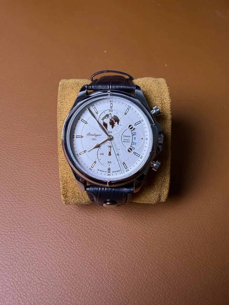 Relógio Poedagar dial branco