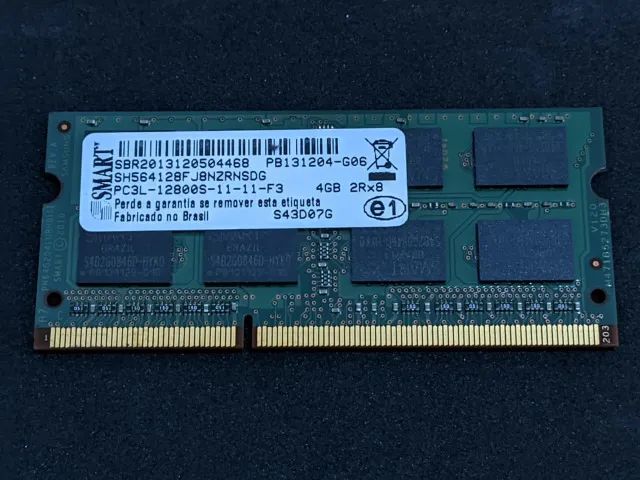 Memória Ram ddr3 4gb notebook