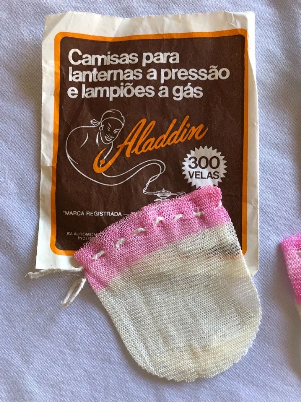 Camisa Incandescente P/ Lampiões a gás (2 Peças Na Embalagem) - Foto 3