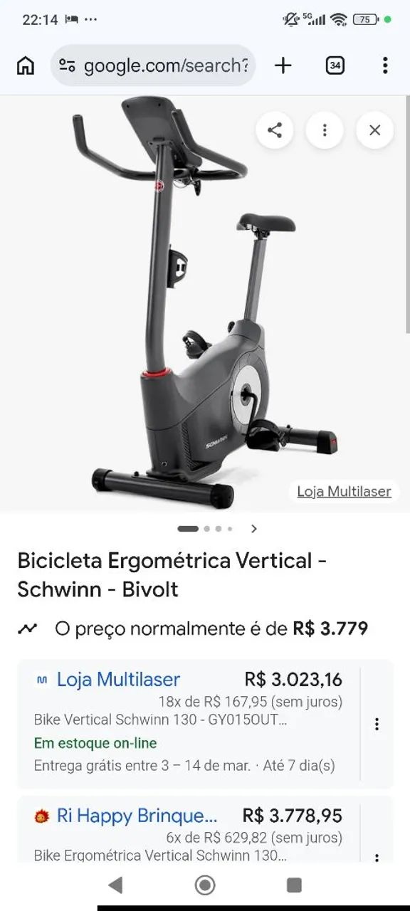 Bicicleta Ergométrica Shwinn 13065614996045698124