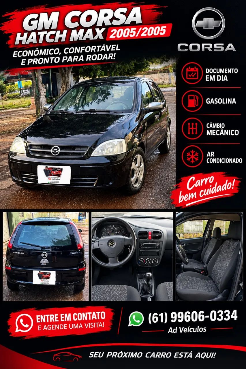 Chevrolet Corsa Hat. Maxx 1.0/ 1.0 Flexpower 8V 5P 2005