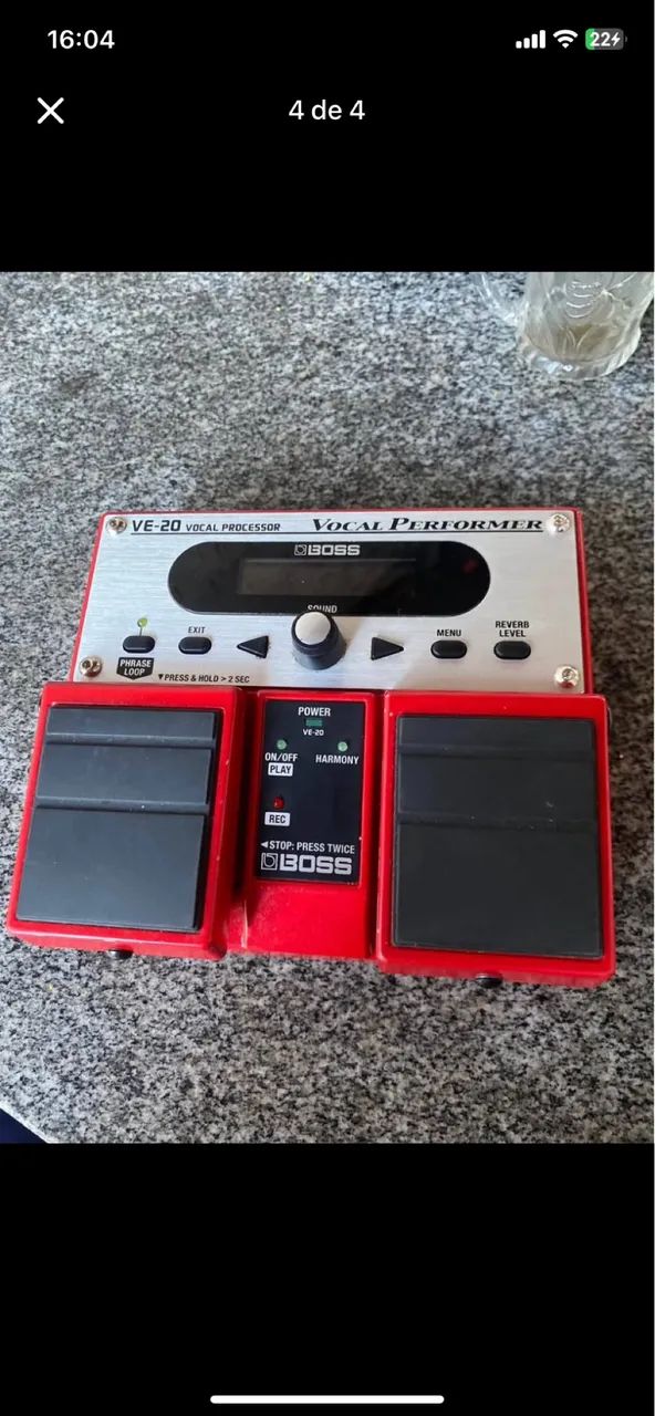 Vendo pedal da boss ve-20