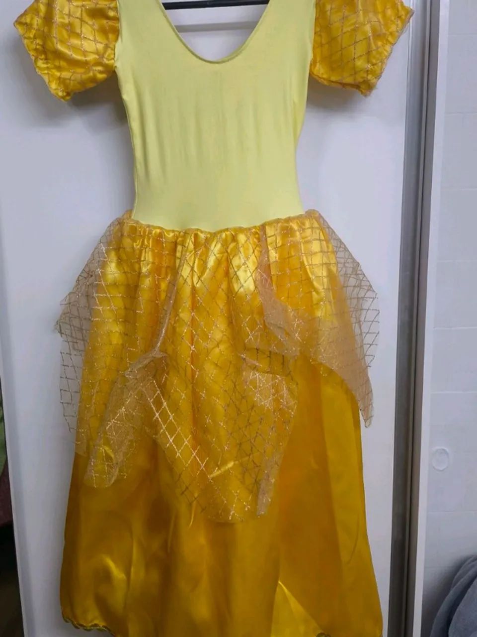 fantasia bela e a fera amarela 12 - Foto 2