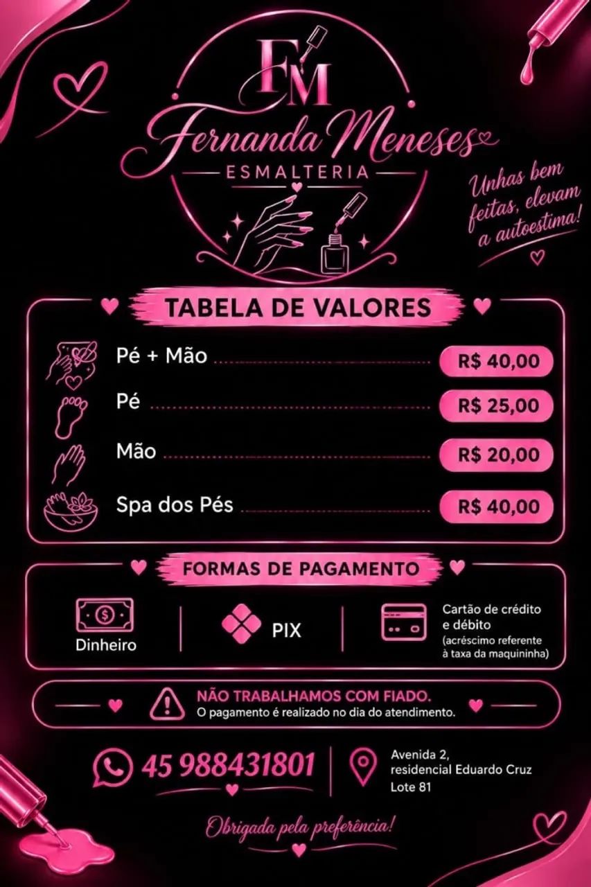 Manicure a domicílio 