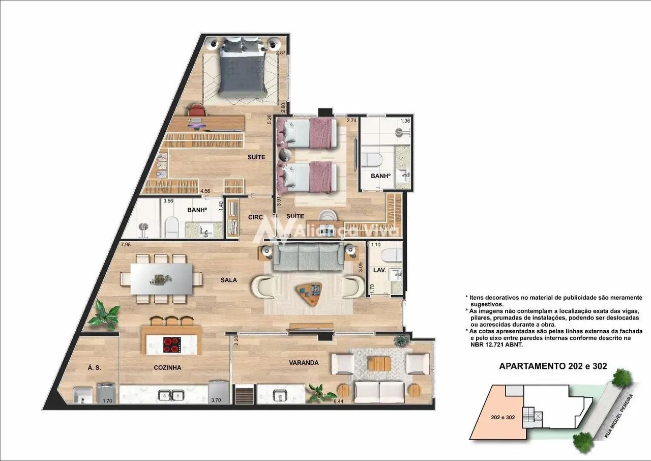 Humaitá | Apartamento 2 quartos, sendo 2 suites - Foto 4
