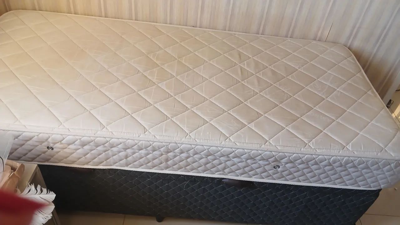 Cama Box Baú Solteiro + Colchão - Foto 3