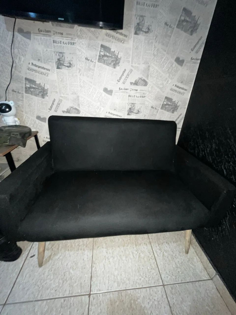 Sofá namoradeira de dois lugares  - Foto 2