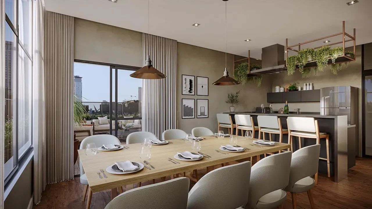 Apartamento duplex com 3 quartos no Setor Oeste, ao lado da Praça do Sol, com 2 vagas de g