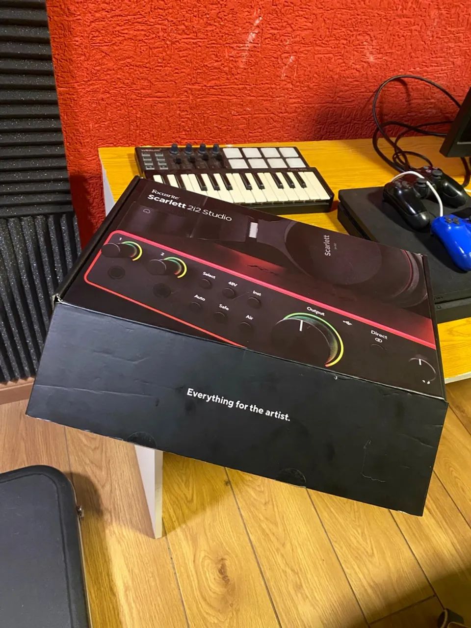 kit studio Focusrite 4 geração  - Foto 4