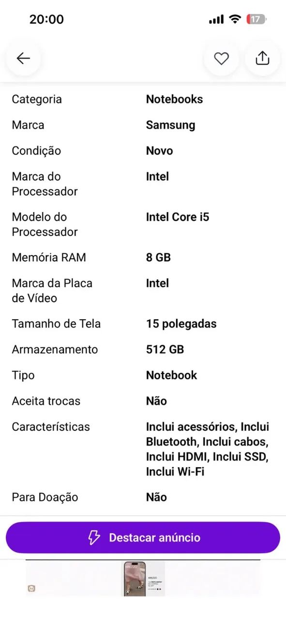 Notebook novo - Foto 5