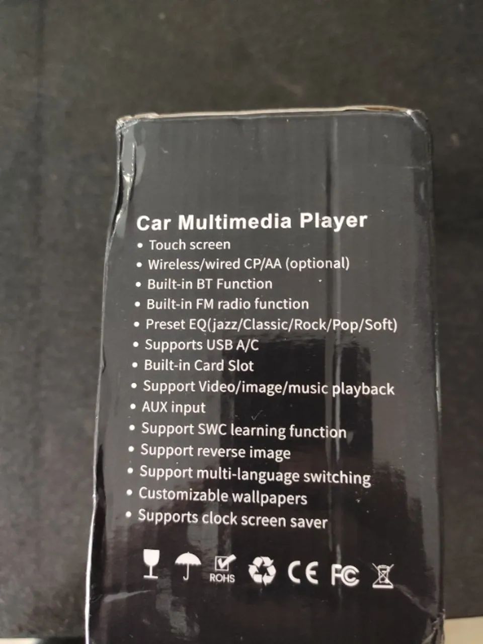 Central Multimídia Universal 1din Carplay E Android - Foto 4