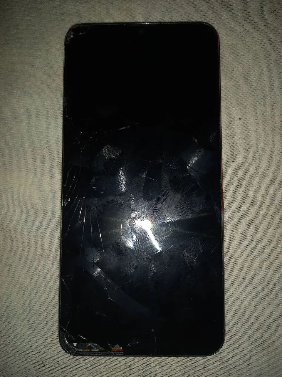 A10s Samsung com a tela queimada 