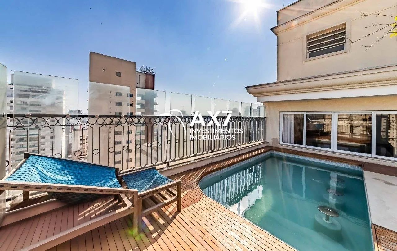 Cobertura para venda com 228m², Jardim Paulista.