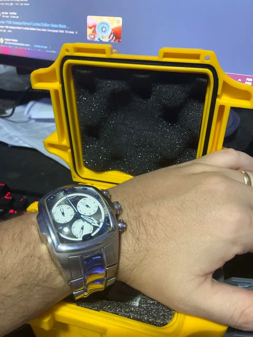Relogio invicta lupah 1688 - Foto 3