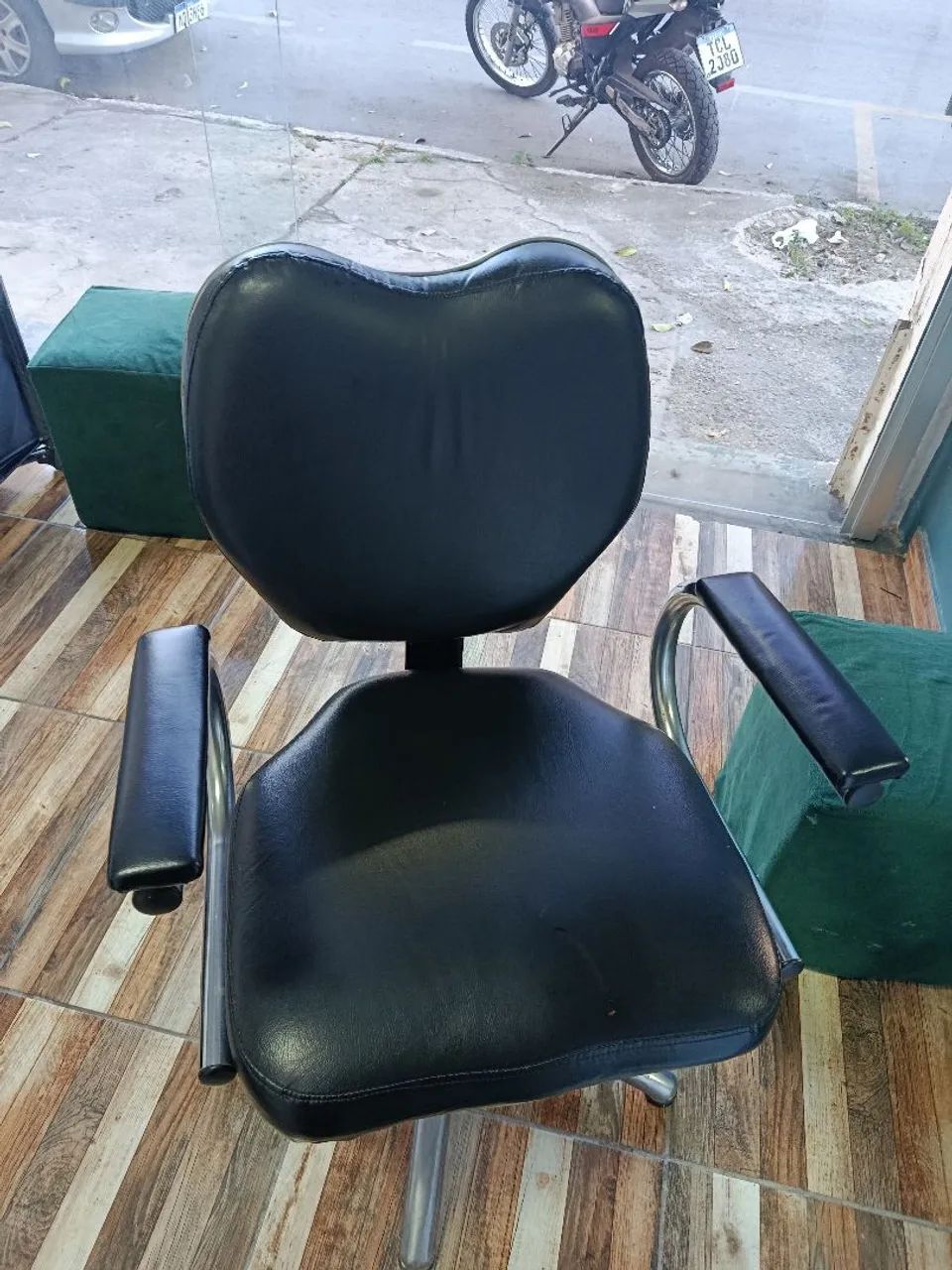 Cadeira e lavatório Salão de beleza 