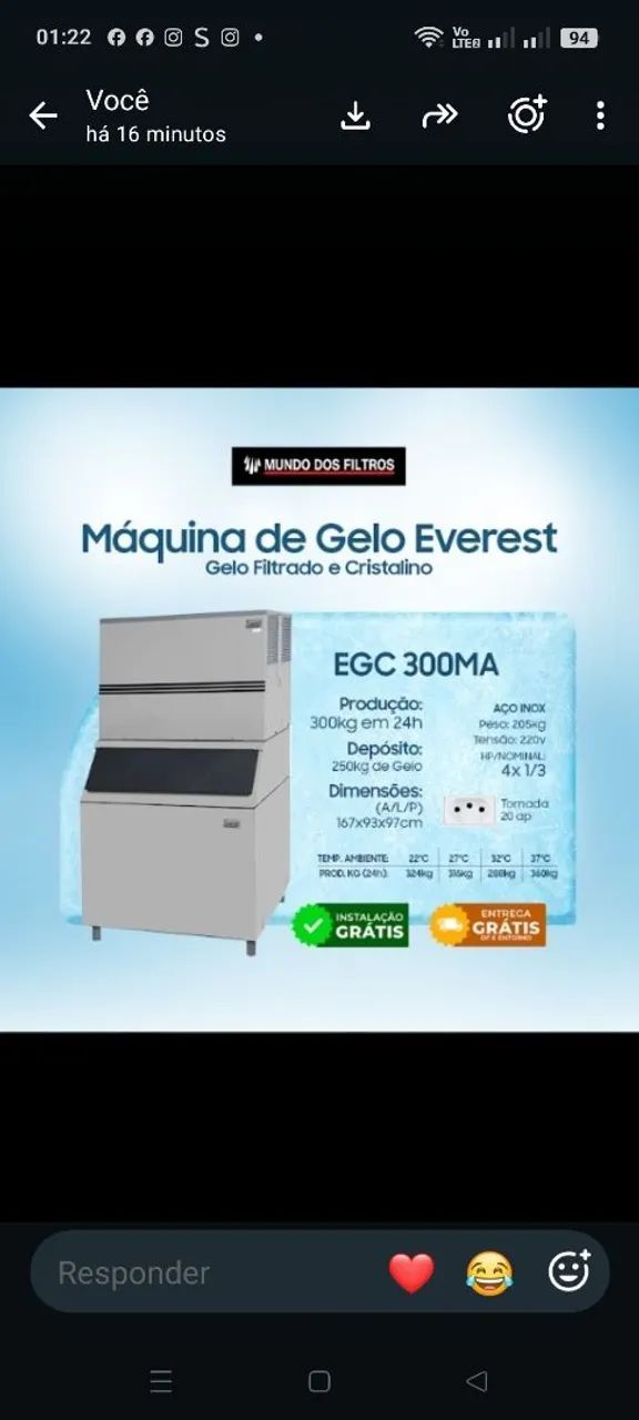 MAQUINAS DE GELO PROFUTOS - Foto 4