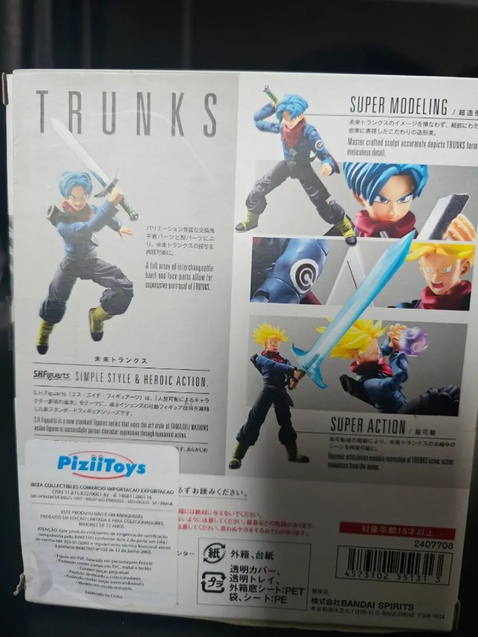 Super Trunks Dragon Ball Super SH Figuarts - Foto 2
