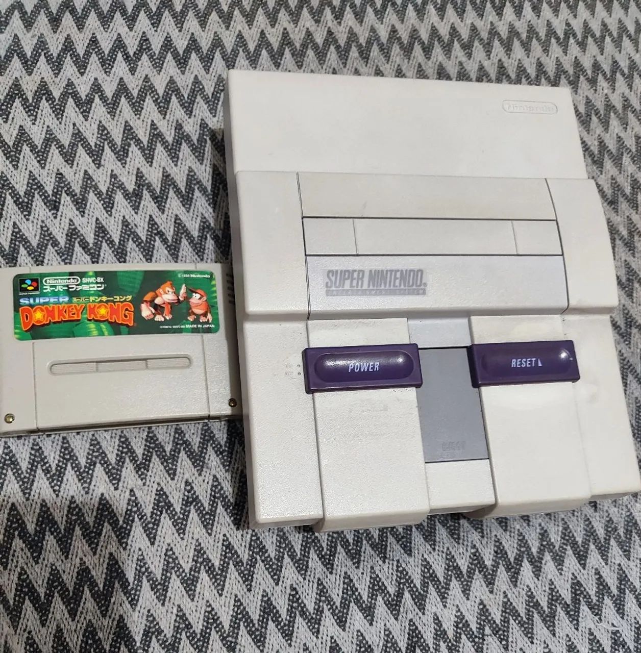 Vendo super Nintendo completo funcionando perfeitamente 