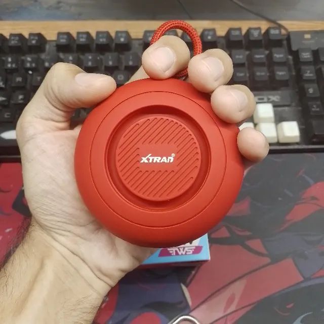 Caixinha bluetooth de bolso