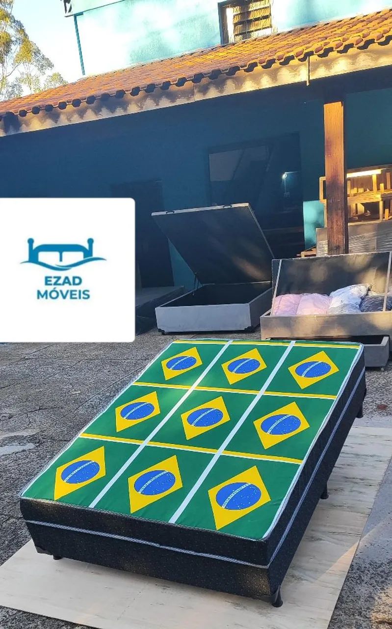 CAMAS DE CASAL BOX E BAU ? promoção da copa 