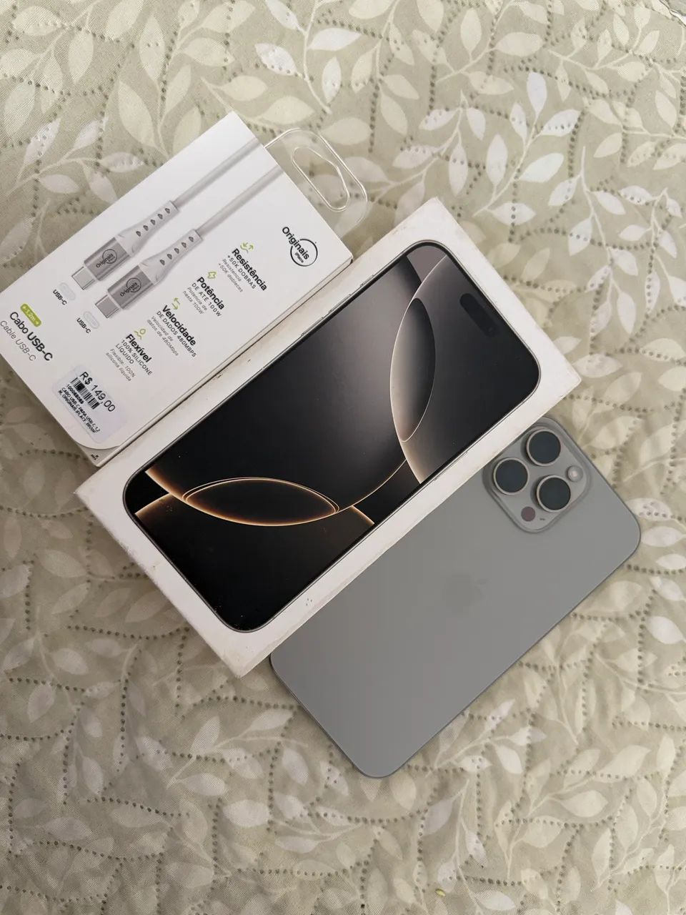 > _iPhone 16 Pro Max 512GB - Impecável / Nunca Aberto ?_