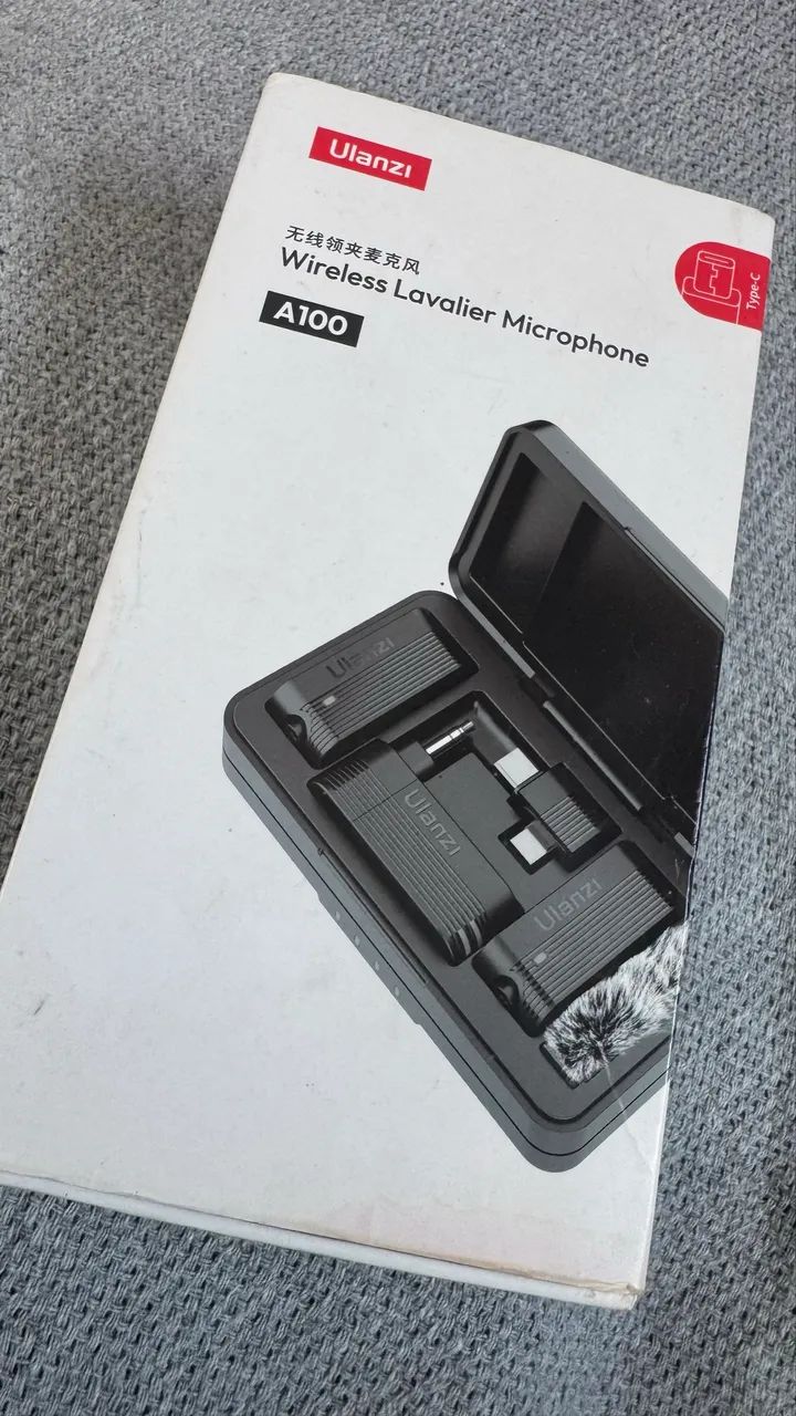MICROFONE ULANZI LAPELA SEM FIO - Foto 3