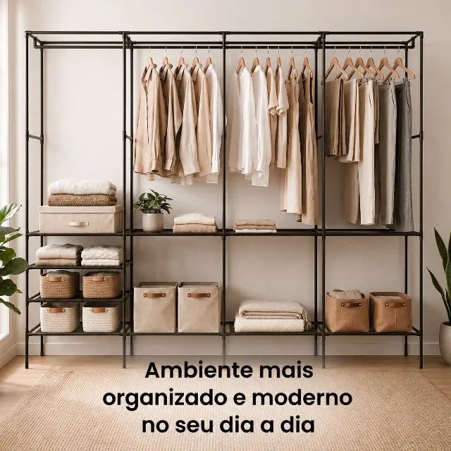 Guarda-Roupa Desmontável AA25-002 Ezie - Foto 2