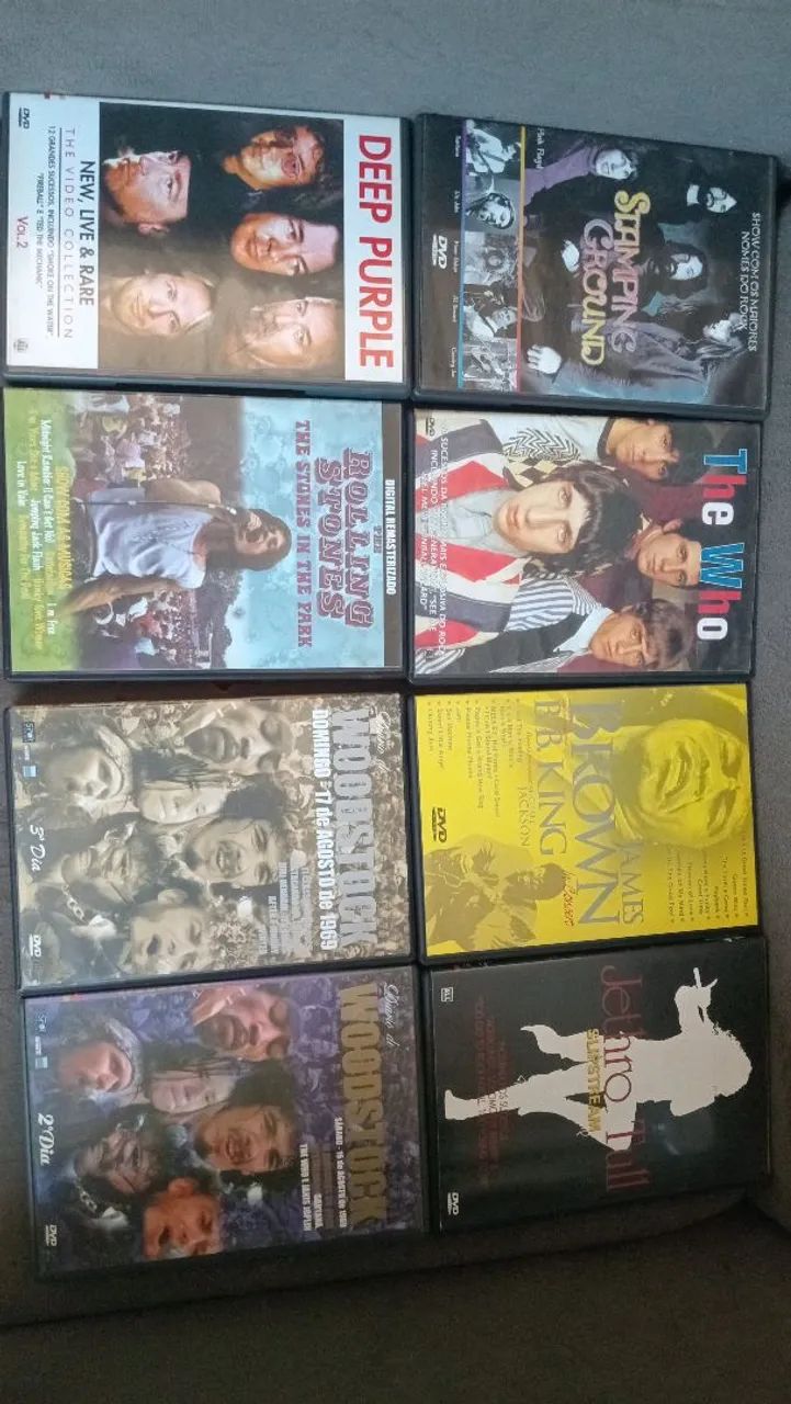 DVDs de shows
