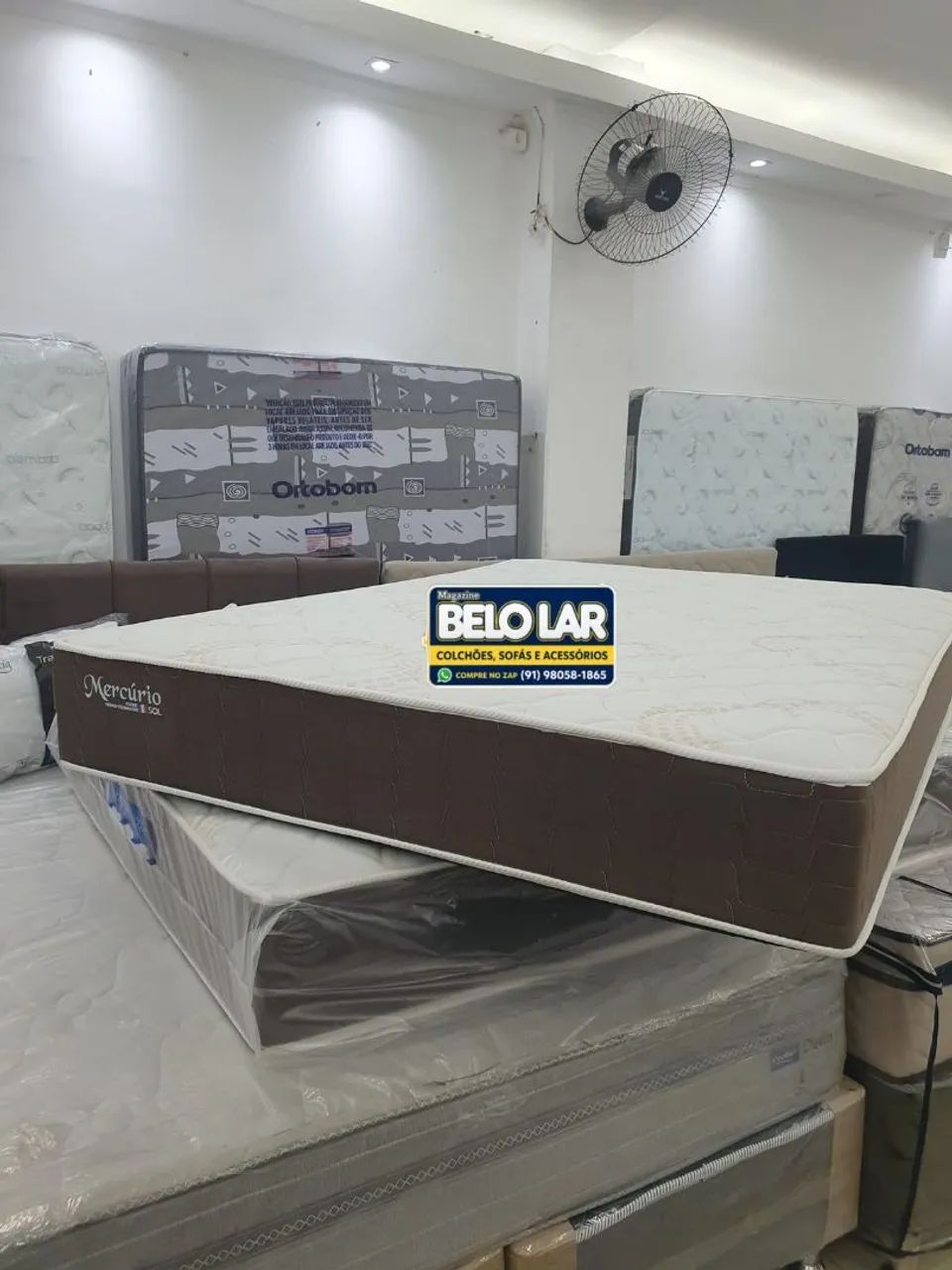 Cama Mercúrio pocket casal - Foto 2