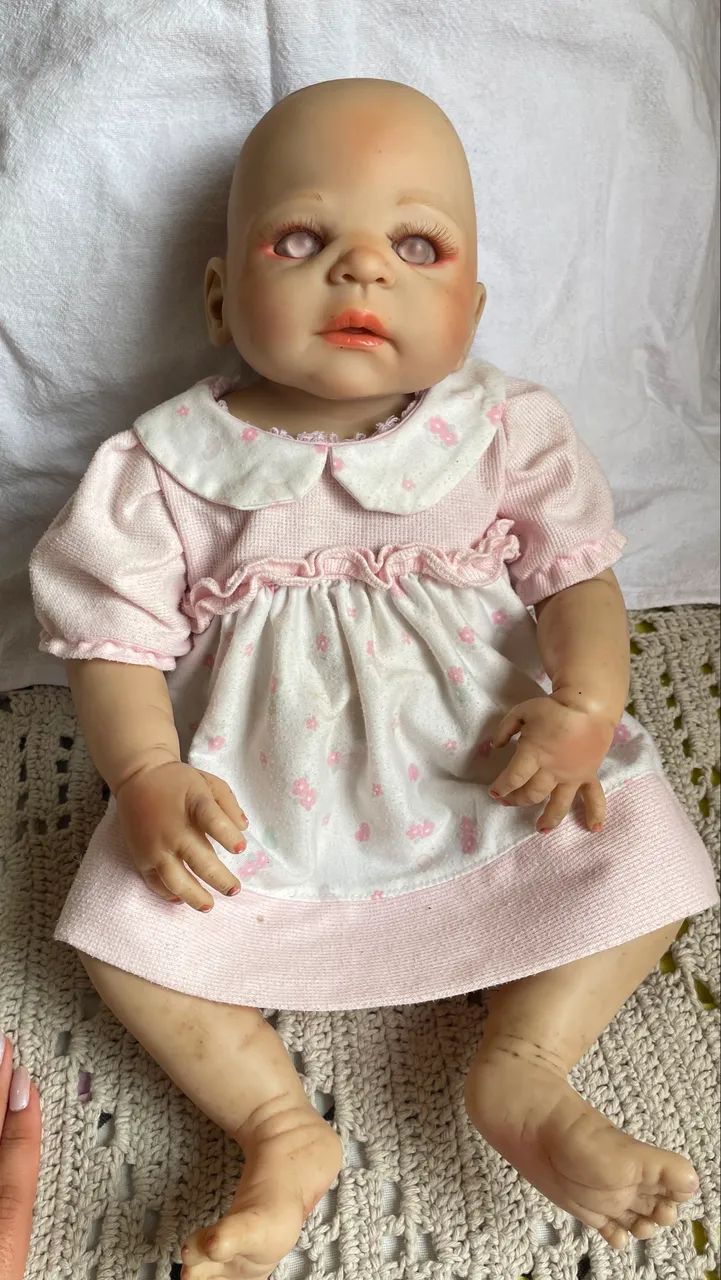 bebê reborn albina  - Foto 4