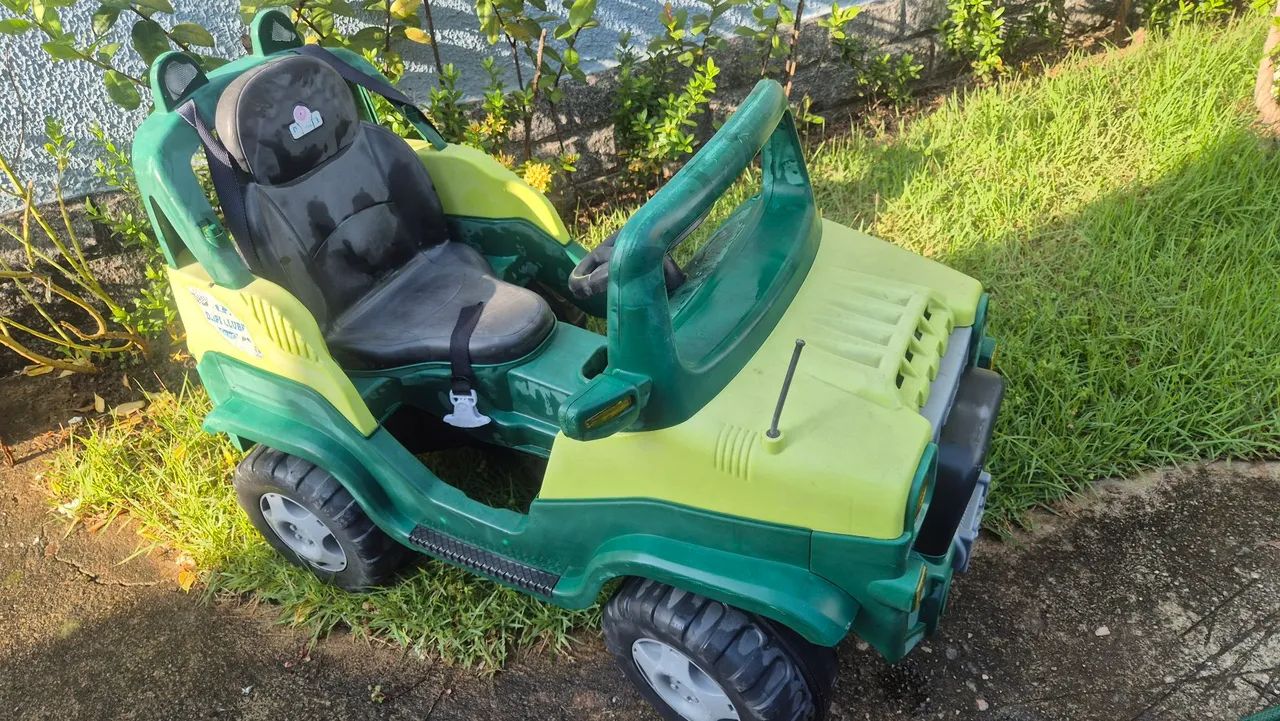 Carrinho De Passeio / Pedal Infantil Diipi Calesita Verde - Foto 6