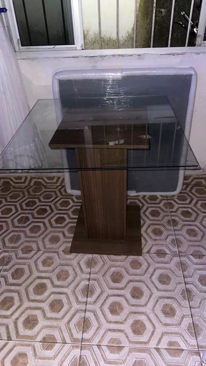 MESA DE VIDRO 