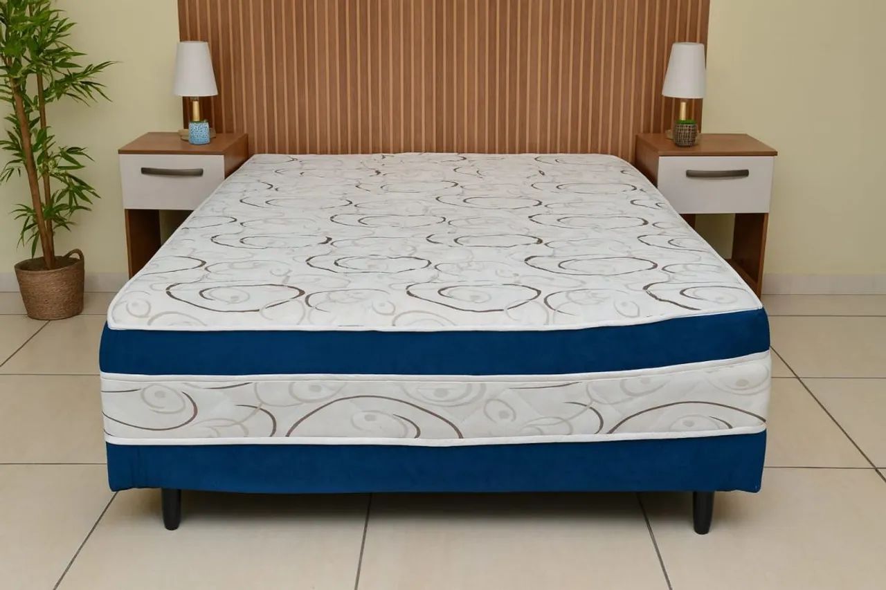 Cama box casal Dubai D28 / pague na entrega / entregamos em 24h - Foto 6