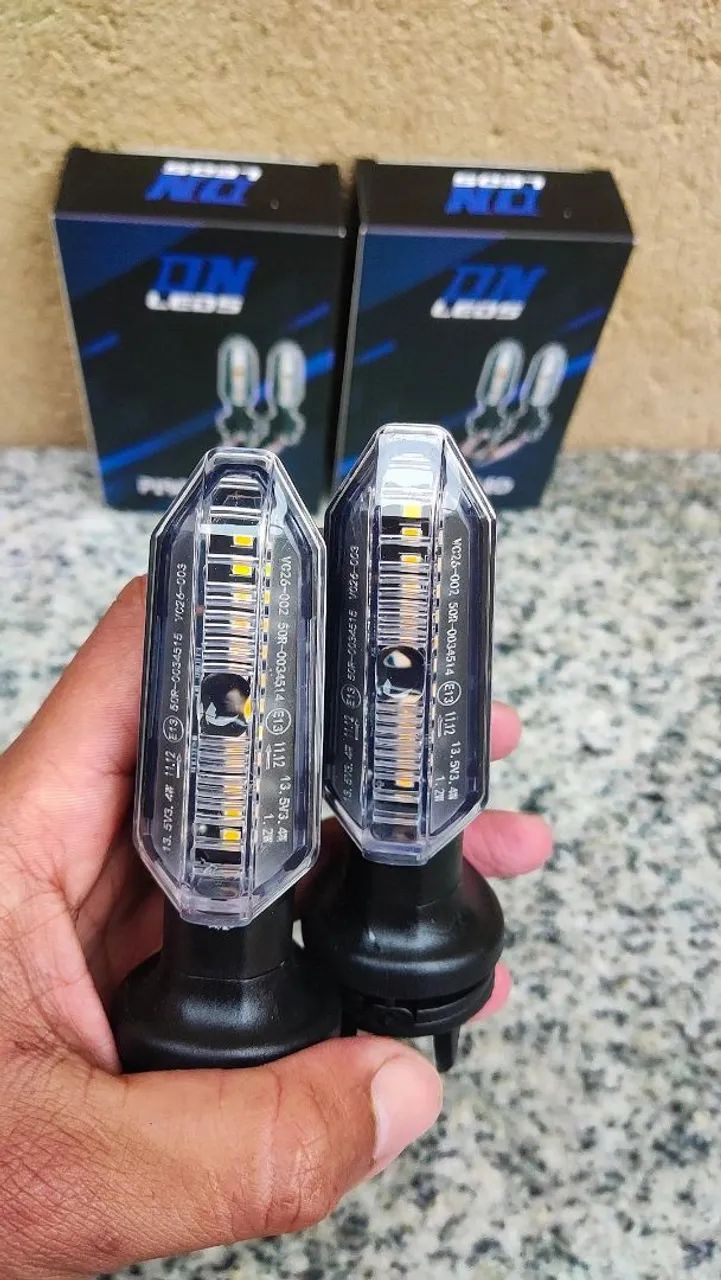 pisca de led (2 pares )