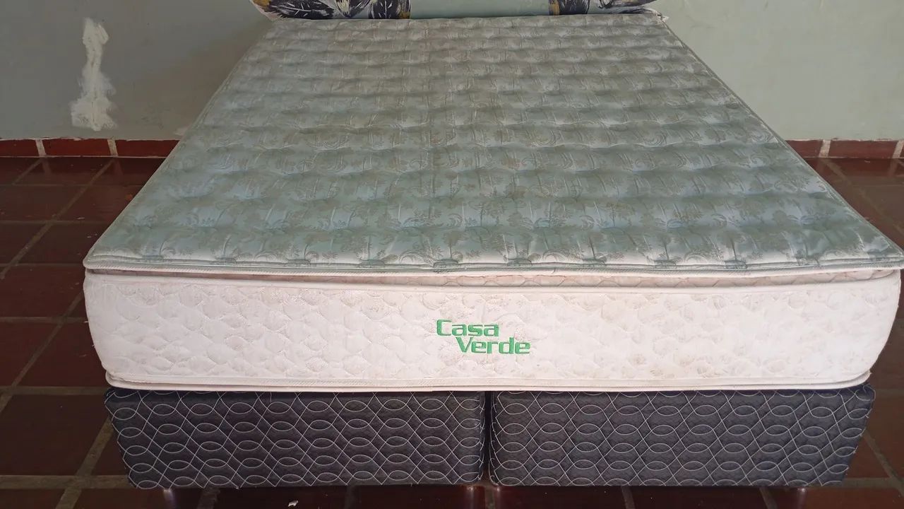 Cama box Queen completa frete grátis  - Foto 5