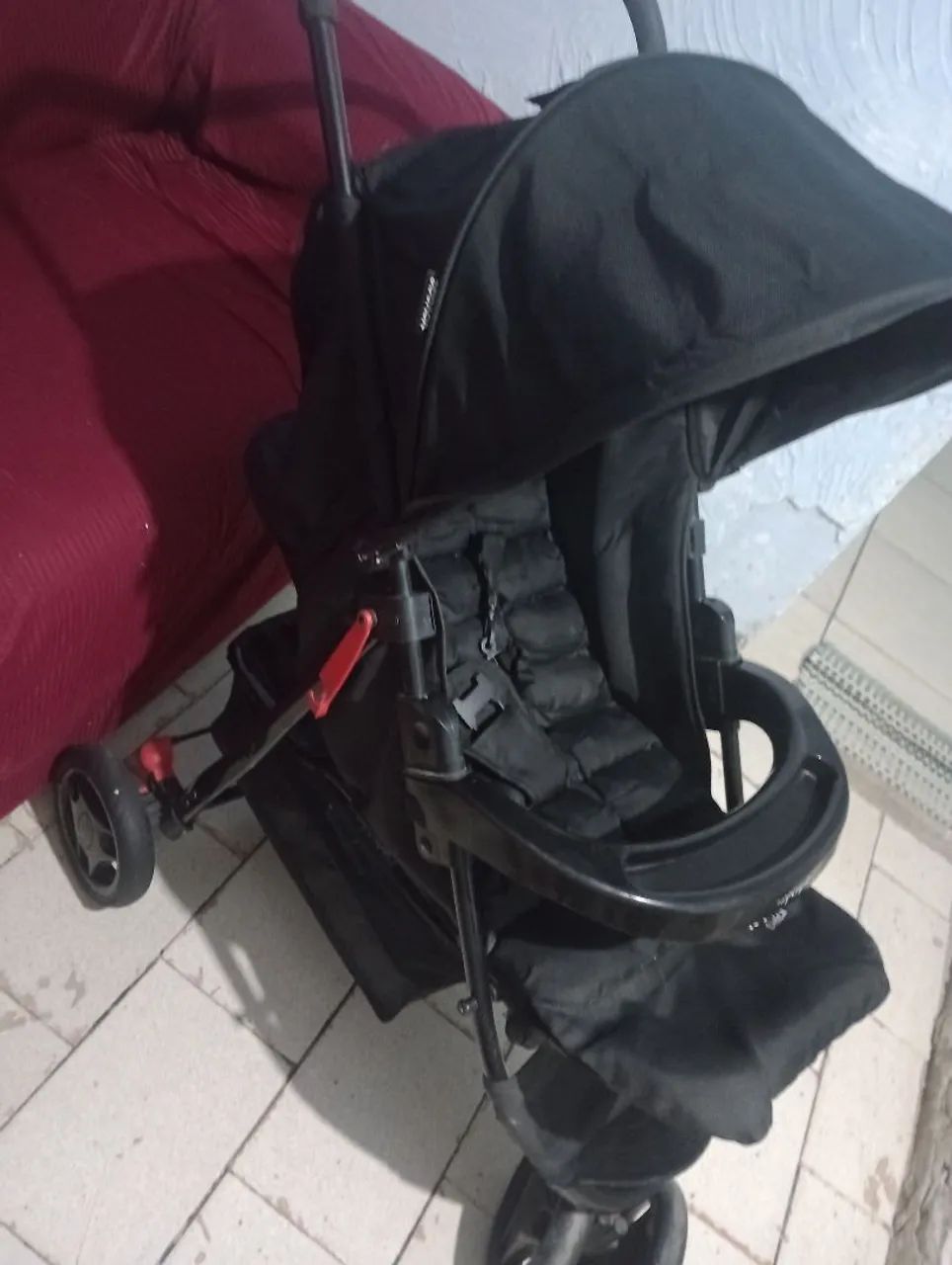 Carrinho de bebê Voyage e bebê conforto cosco - Foto 5