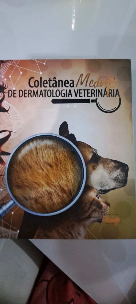  4 Livros de Veterinária à venda - Oftalmologia e Dermatologia